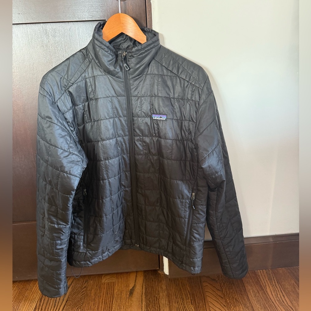 Patagonia Black Quilted Puffer Jacket